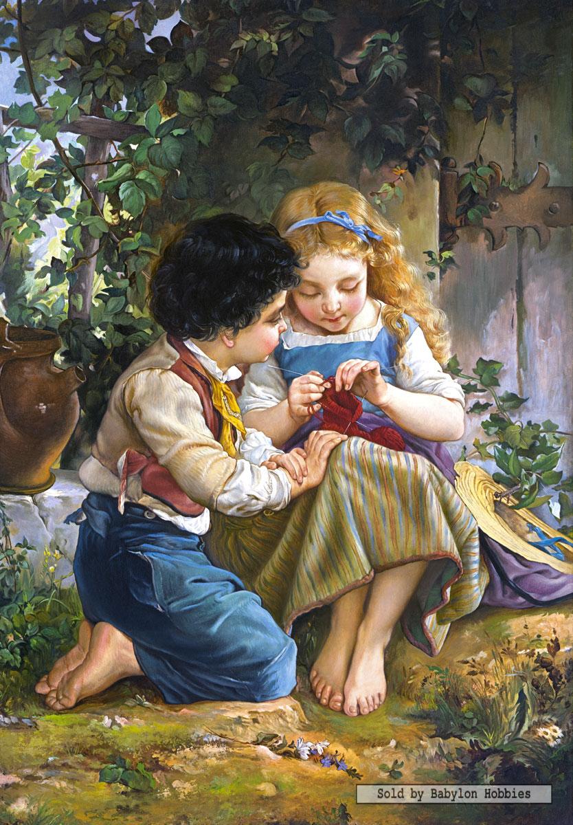 1500 TEILE PUZZLE,COPY OF /'A SPECIAL MOMENT/' EMILE MUNIER CASTORLAND 151103