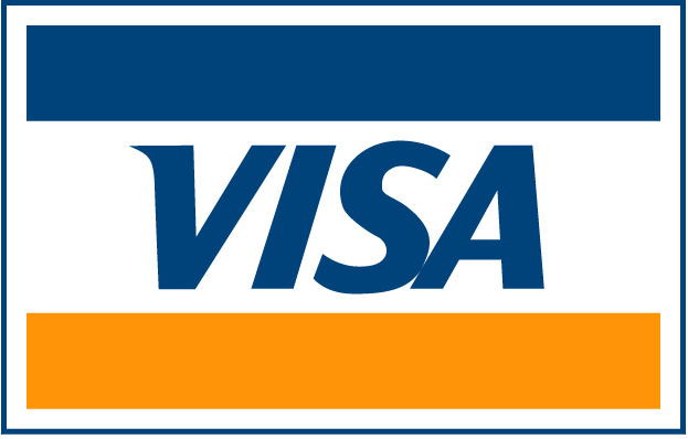 visa logo black and white. VISA logo Mastercard logo
